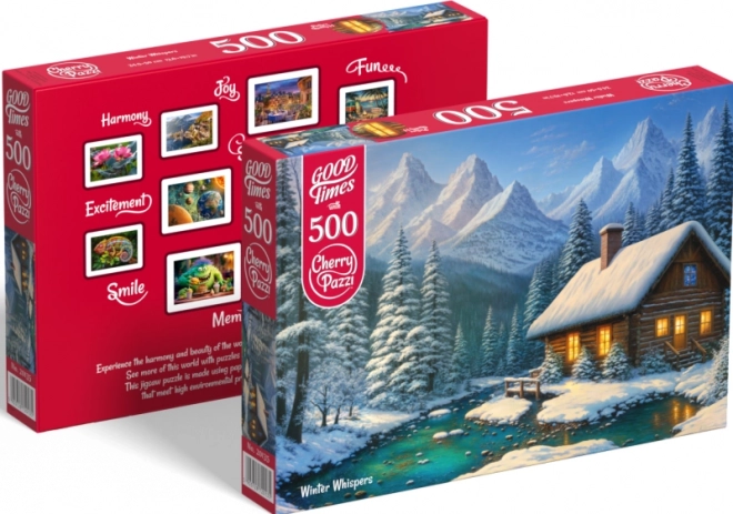 Winterlicher Flüstern 500 Teile Puzzle