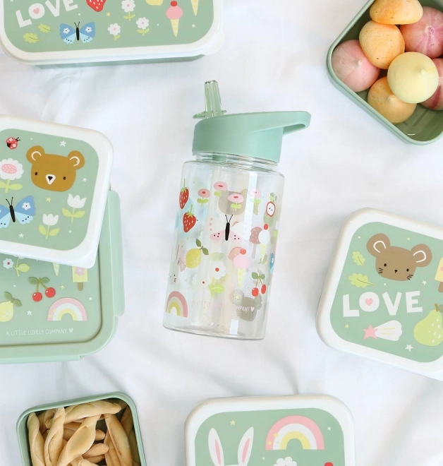 A Little Lovely Company Trinkflasche – Freude