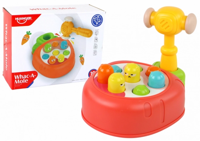 Geschicklichkeitsspiel Whac-A-Mole Bunte Karotte