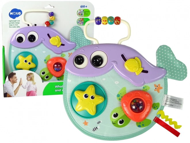 Walfisch Rassel Baby Spielzeug