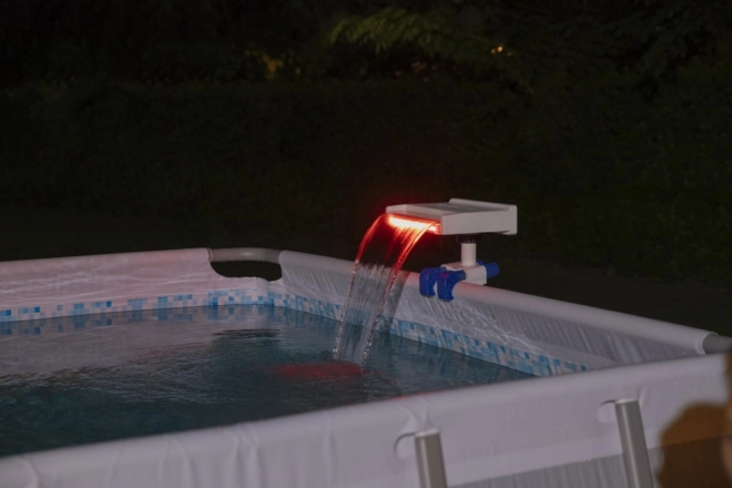 Wasserfontäne mit LED-Beleuchtung für Gartenpools BESTWAY