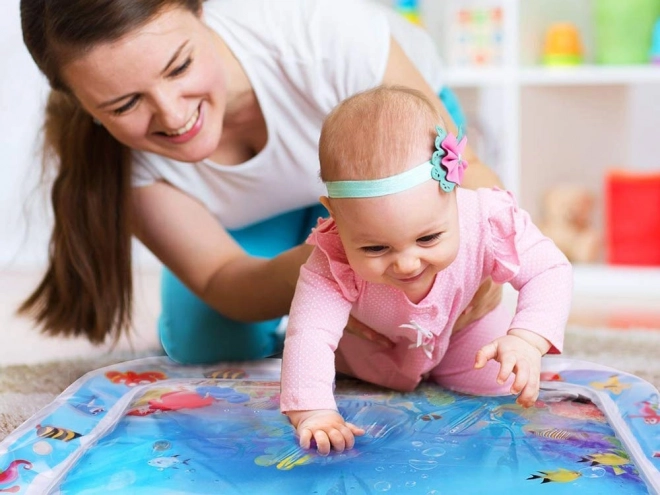 Edukative Wasserspielmatte für Kinder