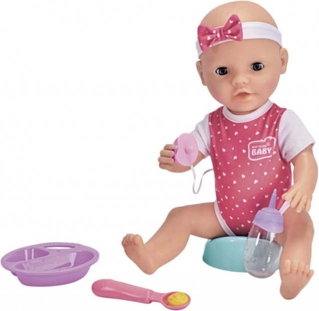 Puppe Neugeborenes Baby Hungrig 38 cm