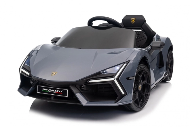 Auto lamborghini revuelto grau