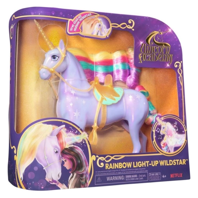 Leuchtender Einhorn Wildstar 24cm - UNICORN ACADEMY