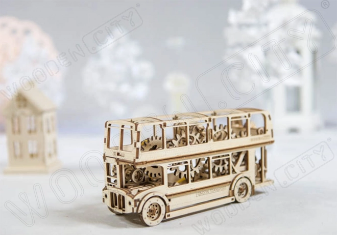 3D Holzpuzzle London Bus