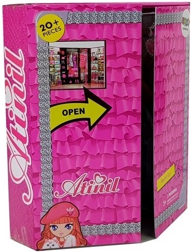 Geschenkverpackung wie ein Kleiderschrank