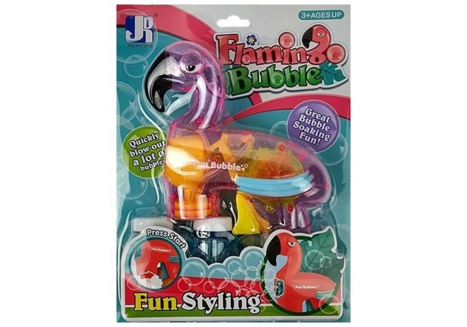 Flamingo Seifenblasenpistole rosa