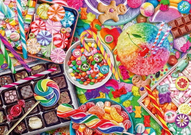 Schmidt Puzzle Süßigkeiten 1000 Teile