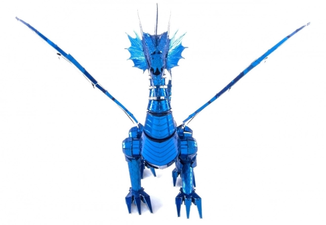 3D Puzzle Blauer Drache von Metal Earth