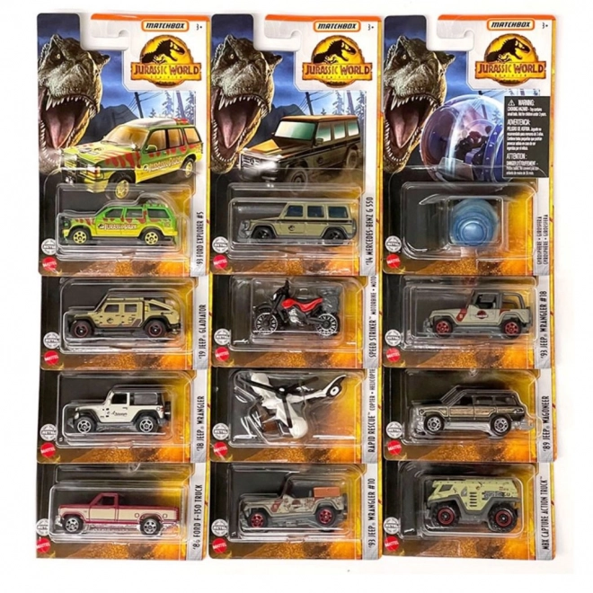 Matchbox Jurassic World Überraschungsfahrzeuge