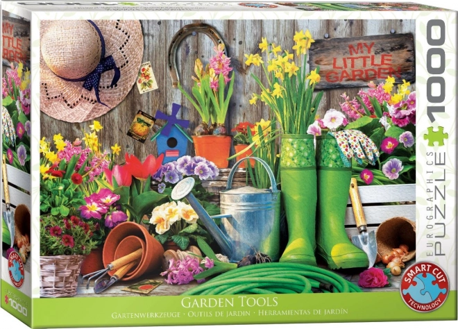Puzzle Gartenwerkzeug 1000 Teile
