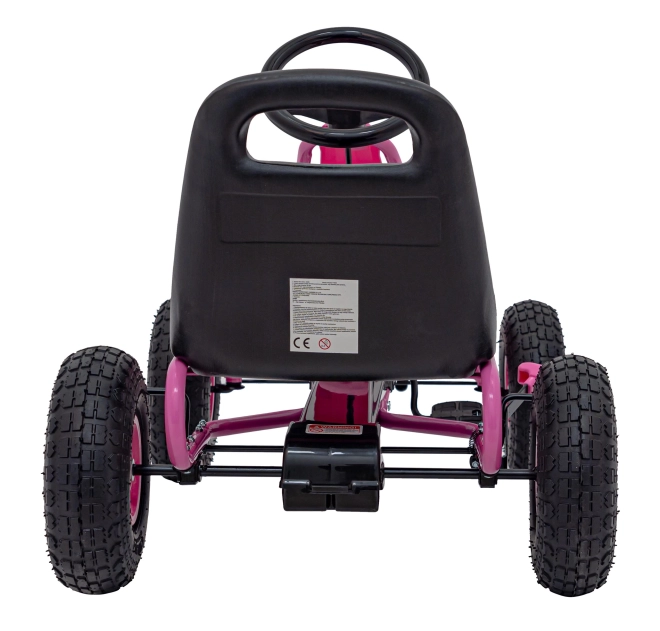 Gokart mit Pedale Air PerHour für Kinder Rot – rosa