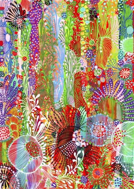 ENJOY Puzzle Blumenvorhang 1000 Teile
