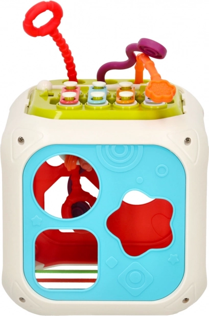 Bildungswürfel 7-in-1 für Kinder mit Xylophon von Bibi-inn