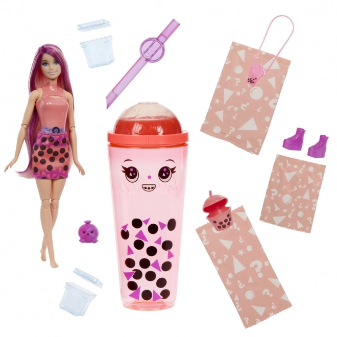 Barbie Pop Reveal Bubble Tea Puppen Überraschungsset