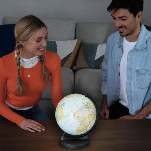 Leucht-Globus zum Lernen und für Atmosphäre