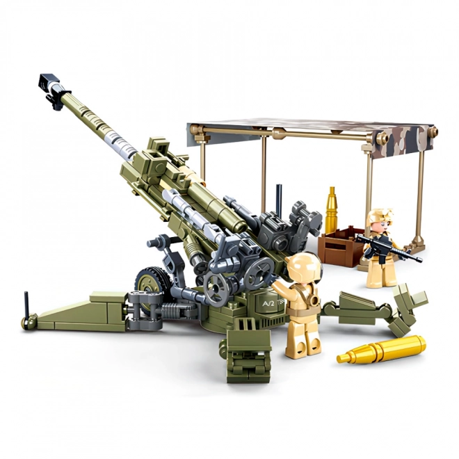 Sluban Modellbausteine Kanone M777 Howitzer