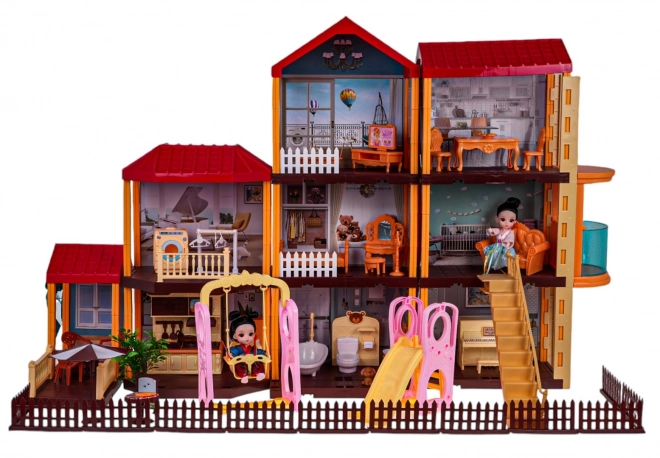 Magischer Puppenhaus Spielset mit Zubehör