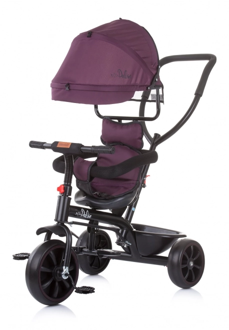 Chipolino Dreirad mit Verdeck Pulse 2-in-1 Lila