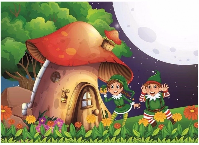 Puzzle Haus Pilz 24+35 Teile