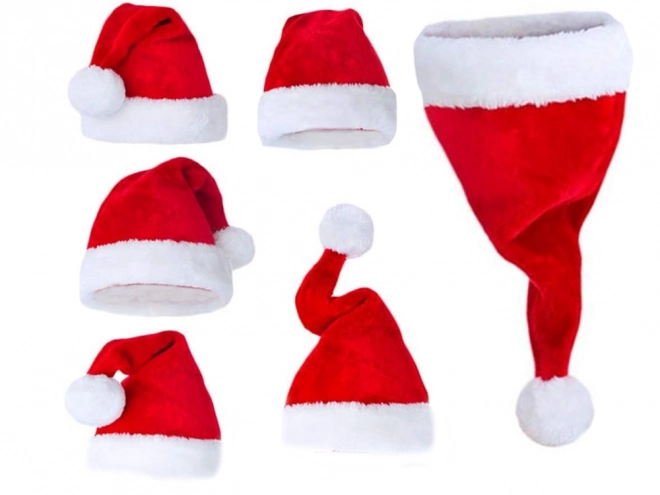Weihnachtsmütze mit Bommel
