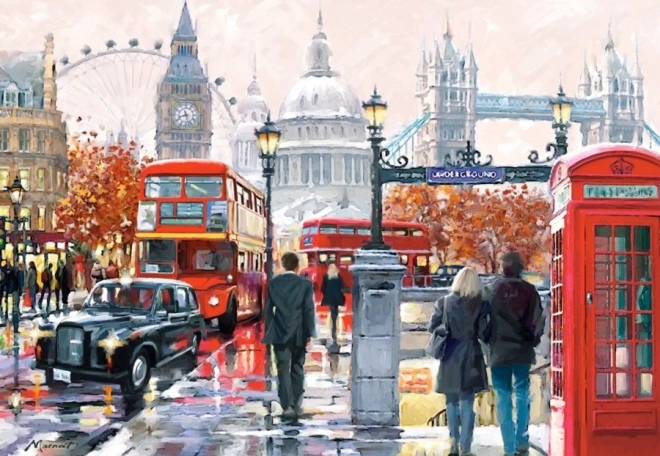 Puzzle London Collage 1000 Teile