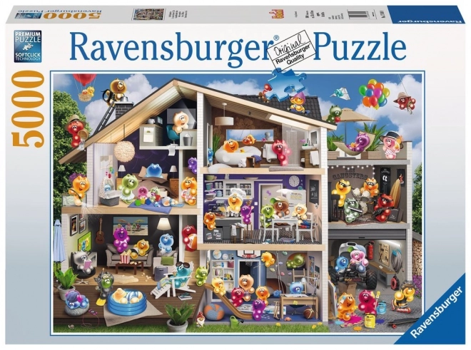 Ravensburger Puzzle Gelini Puppenhaus 5000 Teile