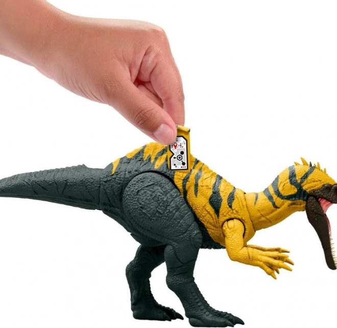 Dinosaursfigur Ceratosuchops Jurassic World mit wildem Brüllen und beweglichen Teilen