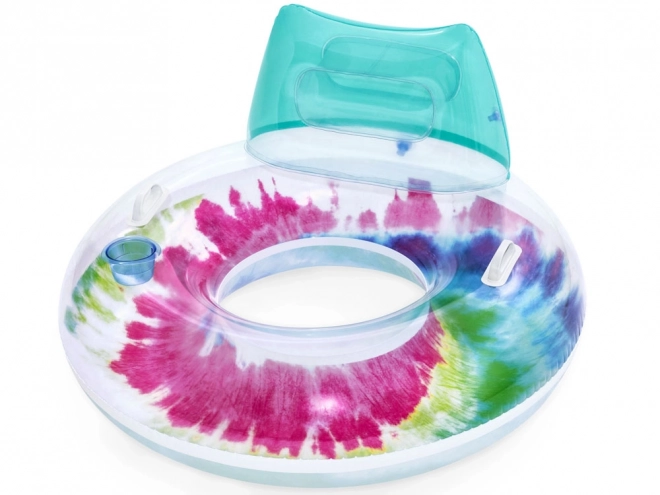 Doppelschichtiges Wasser-Schwimmring mit Tie-Dye-Muster