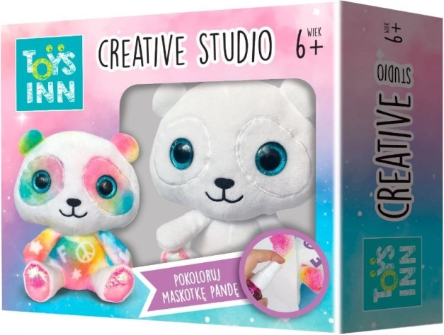 Kreativset – Plüschpanda zum Ausmalen