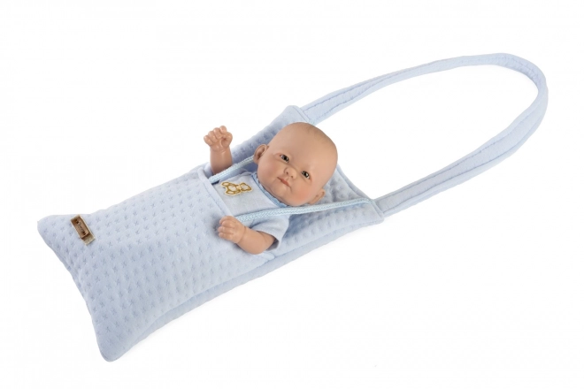 Realistische Babypuppe Guca mit Ganzvinylkörper 25 cm