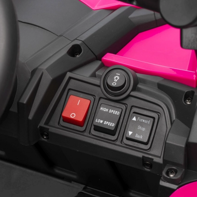 Kinder-Elektroauto Buggy Madman UTV-MX rosa