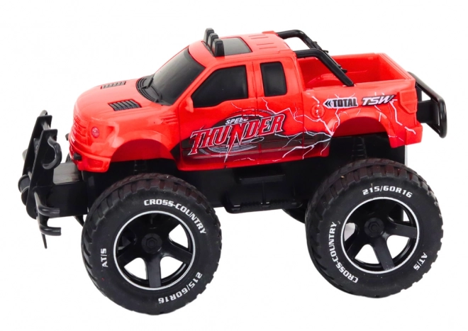 Ferngesteuertes Geländeauto RC 1:18 rot