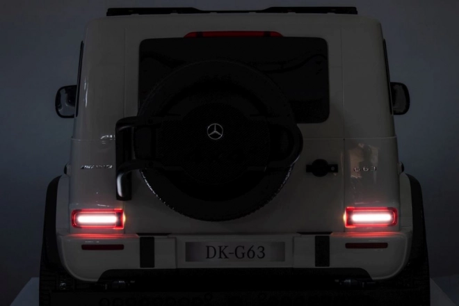 Elektrisches Auto Mercedes G63 XXL Weiß 24V