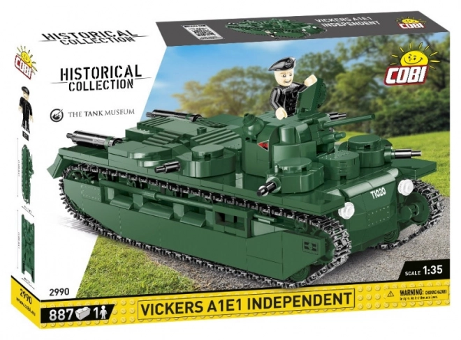 Cobi Großer Krieg Vickers A1E1 Independent Modellbau