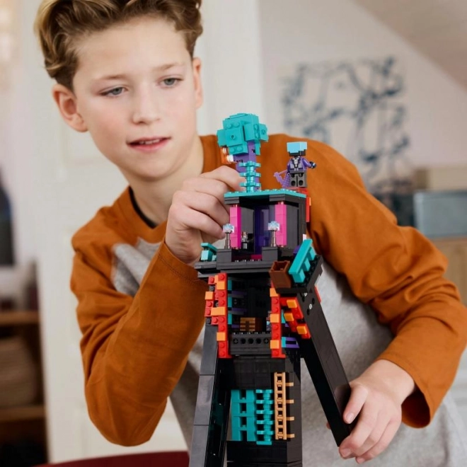LEGO Minecraft Plünderer- und Zerstörer-Basis Bausatz