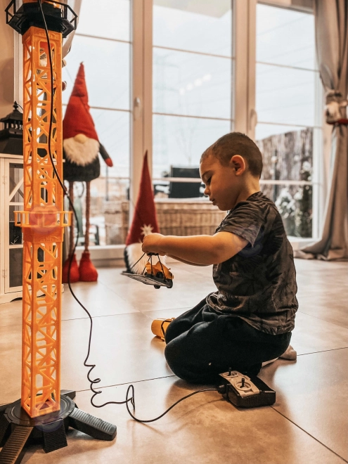 Ferngesteuerter Baukran für Kinder von Woopie