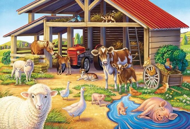 Puzzle Meine Lieblingstiere 3x48 Teile
