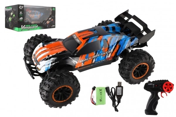 Ferngesteuertes Auto RC Buggy 40cm Orange-Blau