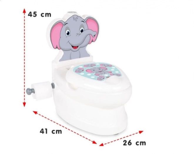 Interaktive Babytoilette Elefant von PILSAN