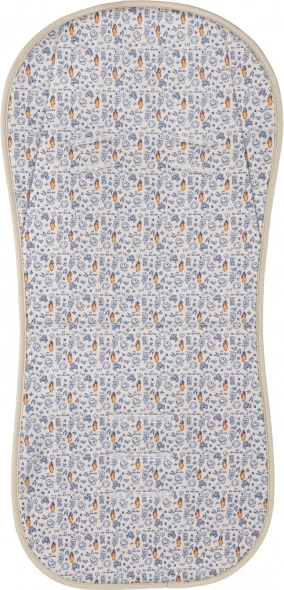 Atmungsaktive Kinderwagen-Einlage Breeze, Emoji Beige
