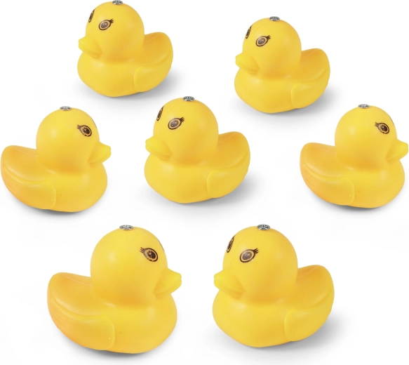 Sechs Entchen mit Magneten