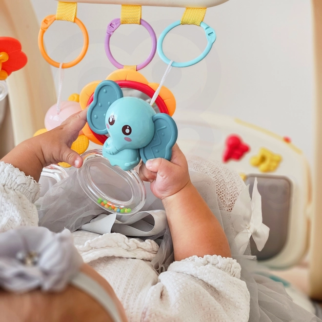 Woopie Baby Spielmatte mit Gehfunktion und Klavier 2in1
