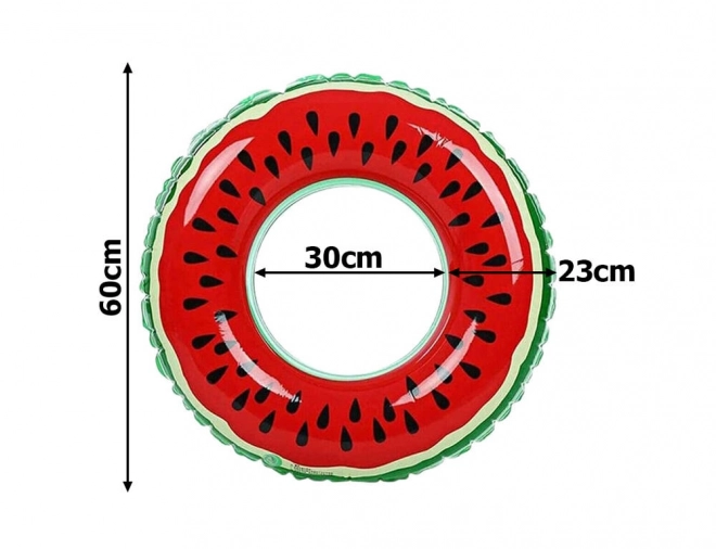 Großer aufblasbarer Wassermelonenschwimmring