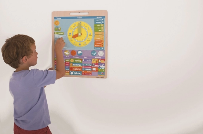 Bigjigs Toys Magnetischer Lernkalender