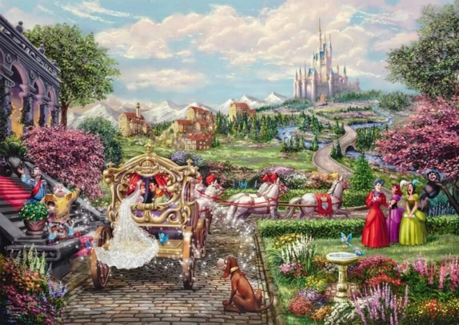 Schmidt Puzzle Cinderella: Glücklich bis ans Ende 1000 Teile