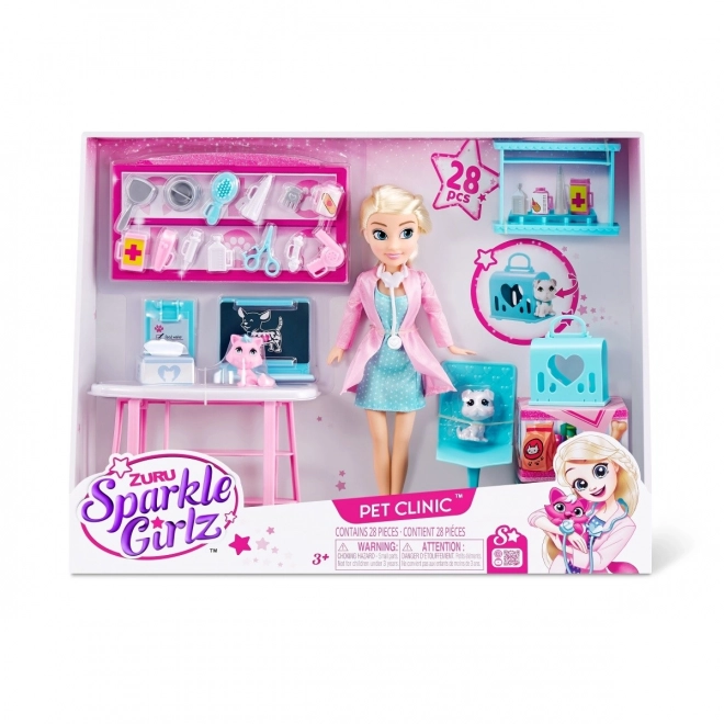 Sparkle Girlz Tierklinik Spielset