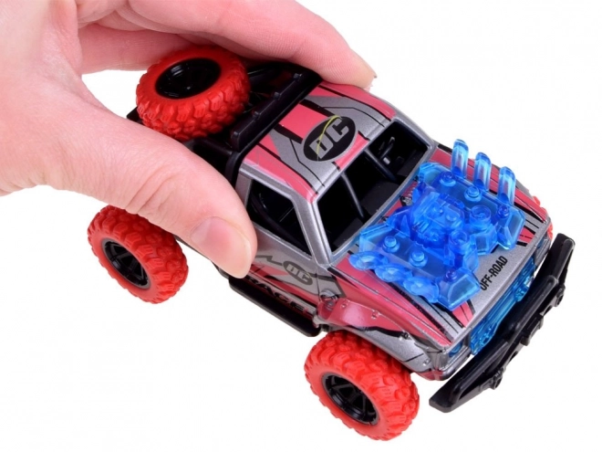 Spielzeugauto Predator 4x4 Stuntauto – Rot