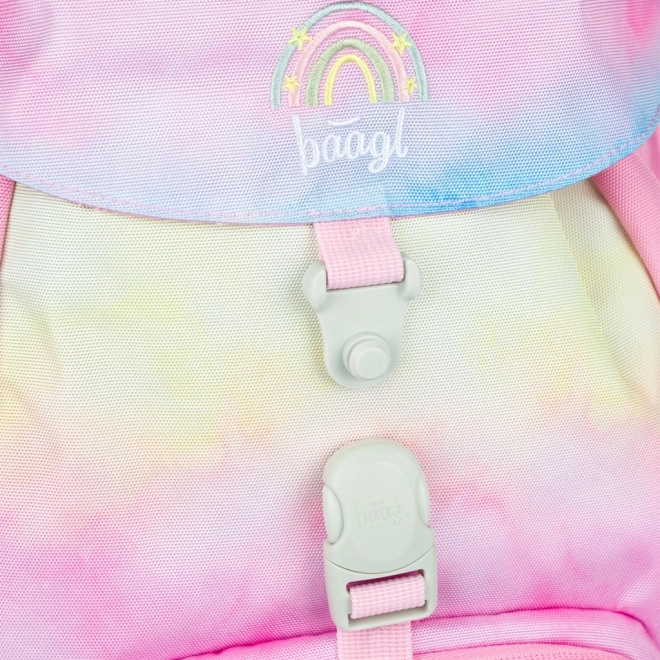 Schulrucksack Airy Regenbogen Einhorn